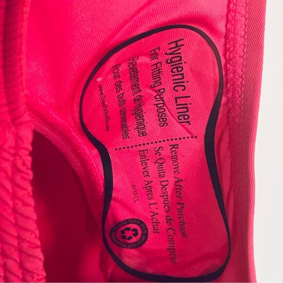 Kate Spade Smocked Underwire Pink One Piece Swimsuit Size Small - Picture 10 of 13